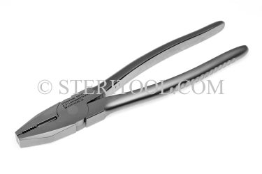 #10115 - 8.5"(212mm) Stainless Steel Linesman Pliers. Stainless Steel Cutters. linesman, side cutters, dikes, pliers, stainless steel